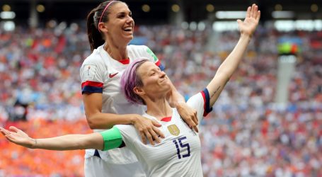 As US Women’s Soccer Team Clinches World Cup, Fans Demand “Pay Them”