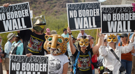 At a Protest in Arizona, Border Communities Are Fighting Trump’s Wall