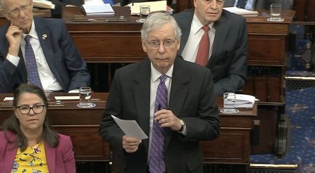 In Fundraising Emails, McConnell Pledges to Stop the “Impeachment Circus”
