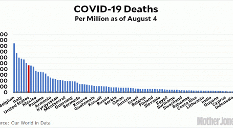Raw Data: The US Is the 7th Worst Country in the World for COVID-19 Deaths