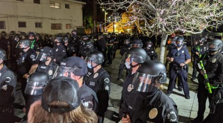 Los Angeles Cops Bring the Echo Park Tent Community to a Violent End
