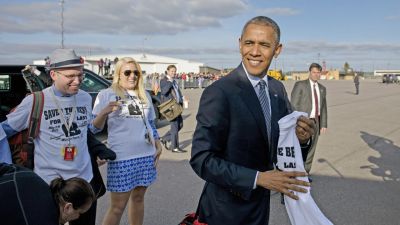 Obama's Visit to South Dakota Is Girl's Dream Come True