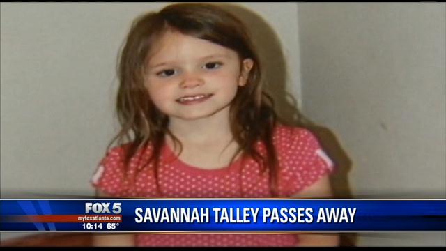 Savannah Talley passes away