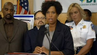 Black Lives Matter Boos Washington Mayor's Anti-Crime Plans