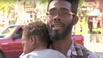 Homeless Single Dad Receives $34K in Donations