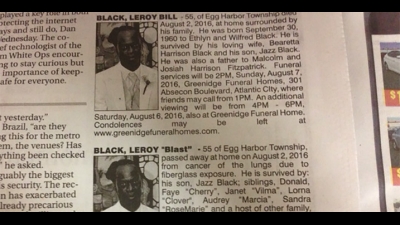 Dead Man's Wife and Lover Both Post Obituaries in Same Paper