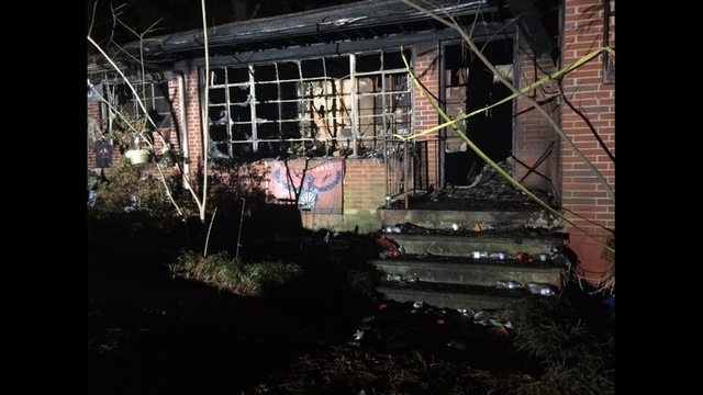 Woman rushed to the hospital after fire at DeKalb Co. home