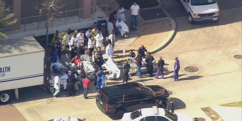 Police Corner an Active Shooter Inside This Houston Hospital