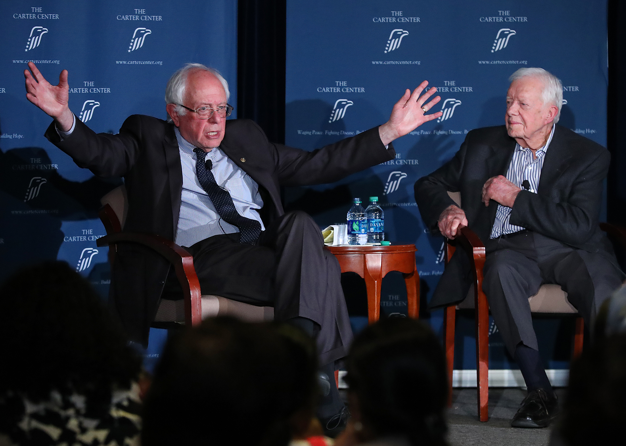 Jimmy Carter on Bernie Sanders: ‘Can you all see why I voted for him?’