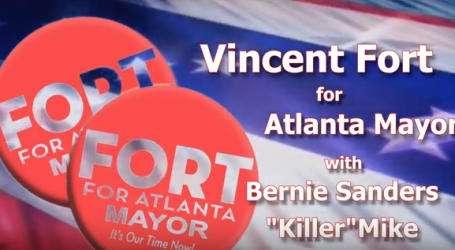 Vincent Fort Rally with Bernie Sanders Killer Mike