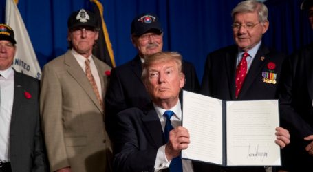 Trump Is “Not Failing” on Helping Veterans, Groups Say
