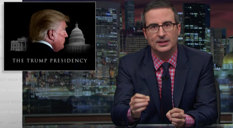 John Oliver Exposes the One Thing Trump Has Been Disturbingly Successful at This Year