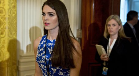 Note to Robert Mueller: Hope Hicks Was Part of the Cover-Up