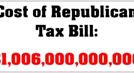 JCT: Even With Dynamic Scoring, Republican Tax Bill Will Still Cost $1 Trillion