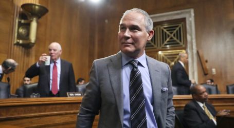 Scott Pruitt Went to the Senate and Was Reminded of the Time He Said Trump Would Be Worse Than Obama