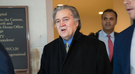 Congress May Hold Steve Bannon in Contempt
