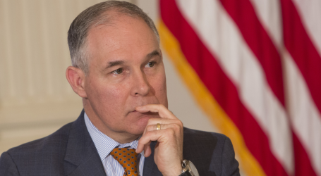 Scott Pruitt’s Overworked Security Team Has Cost Taxpayers $3 Million