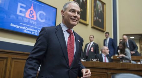 Scott Pruitt Takes All the Credit and None of the Blame for His Scandal-Filled Time at the EPA