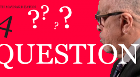 “4 Questions Journalist Spotlight” with Maynard Eaton
