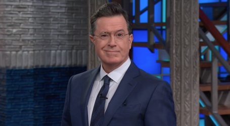 Stephen Colbert Revives “Stephen Colbert” to Defend Michelle Wolf