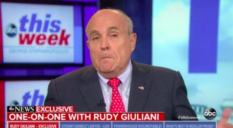 Rudy Giuliani Definitely Did Not Make Things Better for Trump in this ABC Interview