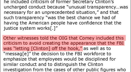 Here Are Three Excerpts From the IG’s Comey Report