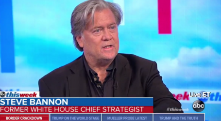 Steve Bannon Says MLK Would Be Proud of What Trump’s Done for Blacks And Hispanics