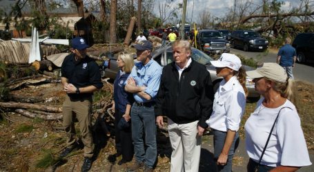 President Trump Just Visited the Trail of Devastation Hurricane Michael Left Behind