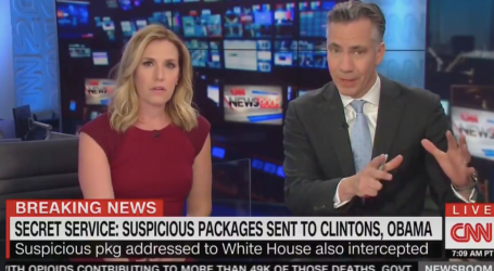 Watch the Striking Moment CNN Was Evacuated After a Suspicious Package Was Found