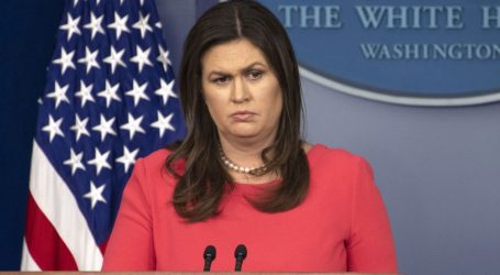 Sarah Huckabee Sanders Stumps for Congresswoman Who Said Mass Shooters Are “Democrats”