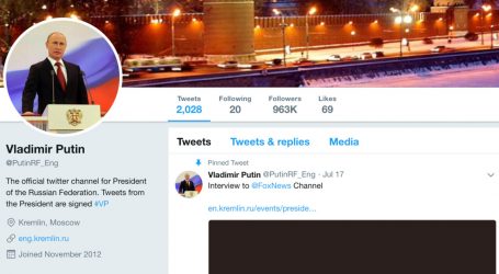 Fake Putin Twitter Account Fooled More Than a Dozen Major News Outlets
