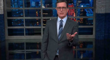 Stephen Colbert Hits Trump Where It Hurts—His E-Score