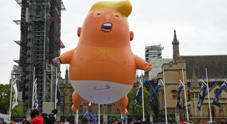 Tens of Thousands of Protesters and a Giant, Diaper-Clad Baby: Trump’s London Nightmare Has Begun
