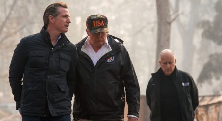 Trump Just Threatened to Pull Federal Funding From California Over its Handling of Fires. Again.