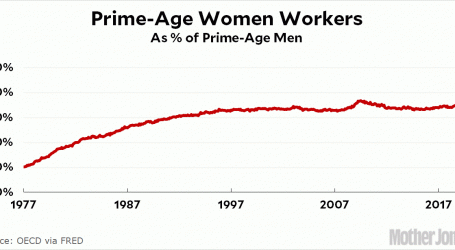 Raw Data: Prime Age Women vs. Prime Age Men