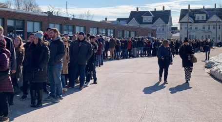 This Is the Line to Get Into Buttigieg’s New Hampshire Rally