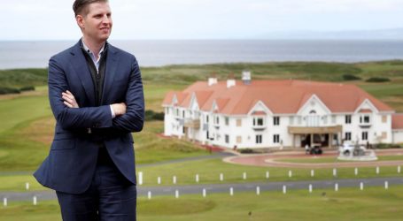 Taxpayers Are Likely on the Hook for Eric Trump’s Trip to His Dad’s European Resorts