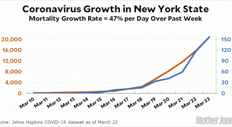 The Coronavirus Death Toll In New York Is Growing 47% Per Day