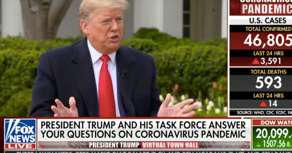 fed-up-with-social-distancing,-trump-goes-back-to-likening-coronavirus-to-the-flu