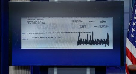 Report: Trump Wants His Signature on Stimulus Checks