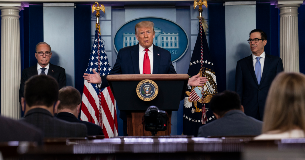 trump-holds-press-conference-to-celebrate-massive-unemployment-rate