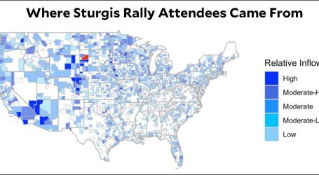 New Study Suggests Sturgis Motorcycle Rally Was Responsible for 19% of August COVID-19 Cases