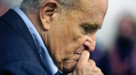 Rudy Giuliani Interrupted His Effort to Smear Joe Biden With An Anti-Semitic Conspiracy Theory About George Soros