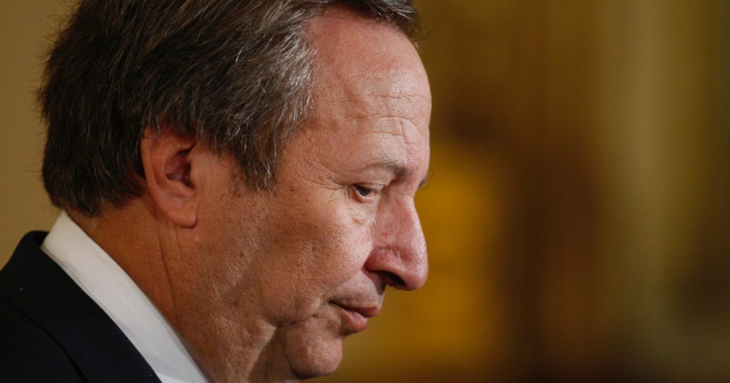 the-white-house-doesn’t-want-to-hear-from-larry-summers