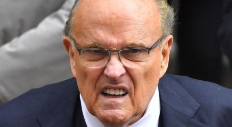 Rudy Giuliani Calls Heckler a “Jackass” During Pro-Israel Parade