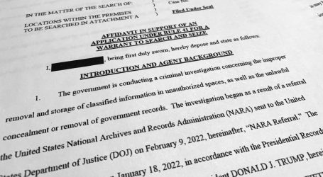 Just Released: Read the DOJ’s Redacted Affidavit for Searching Trump’s Estate