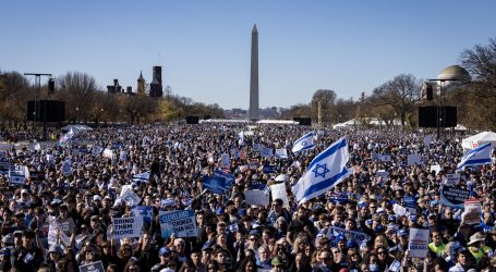 As ‘March for Israel’ draws crowds to D.C., congressional leaders vow continued support