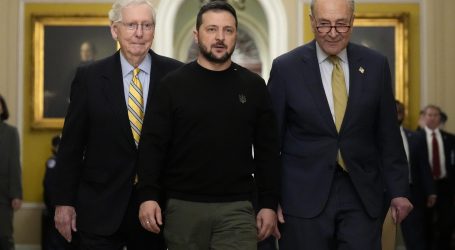 Zelenskyy pitches Congress on Ukraine military aid, but it’s tied to stalled border talks