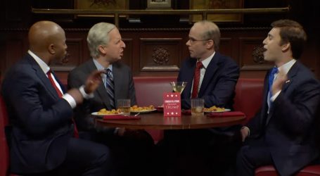 Thank You, SNL, for This Perfect Skit About Trump’s Grip on Senate Republicans