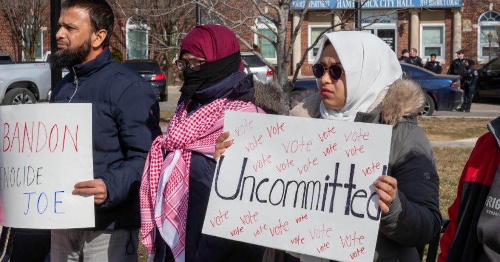 some-michigan-democrats-plan-to-vote-“uncommitted”-to-send-biden-a-message-on-palestine